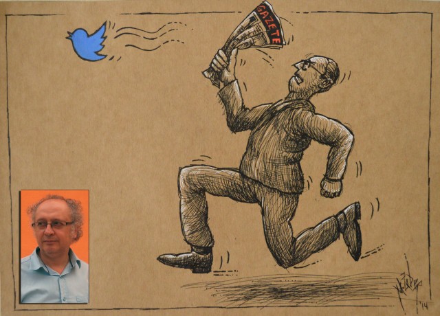 Karikatürlerle sosyal medya