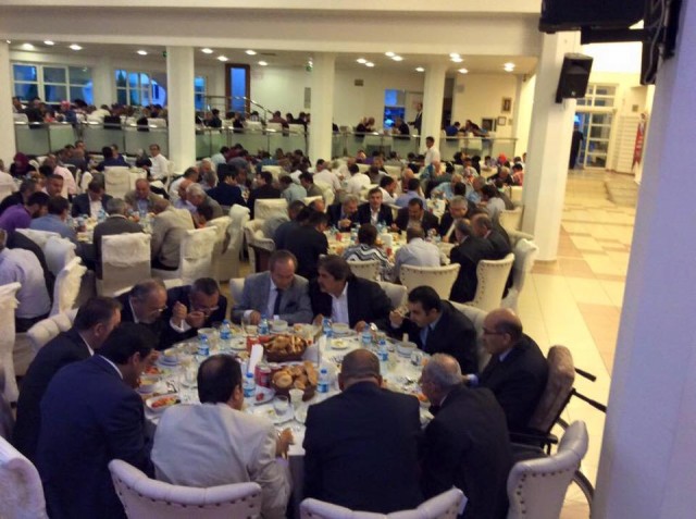 Ankara’da önce iftar sonra açılış