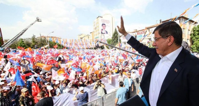 Başbakan Ahmet Davutoğlu Çorum'da