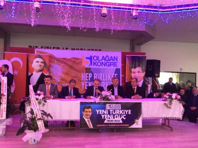 Sungurlu AK Parti’de seçim