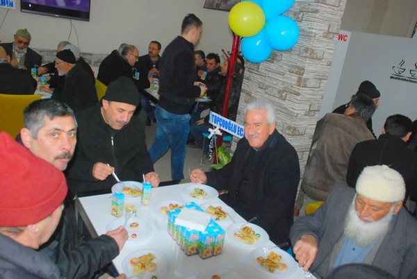Osmancık'ta Hasbihal Kafe hizmete açıldı
