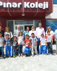 Pınar Koleji kardeş okulunu ağırladı