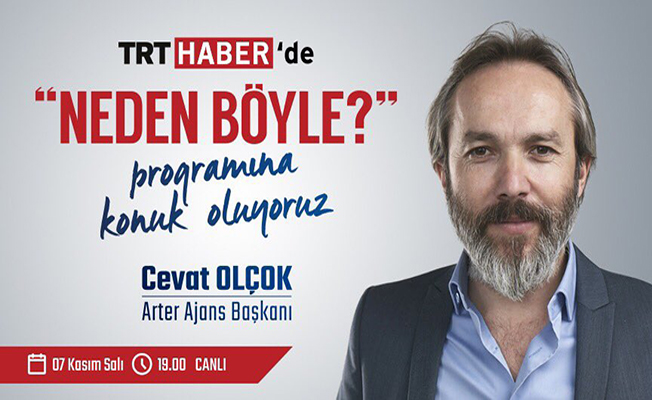 Cevat Olçok TRT Haber'in konuğu