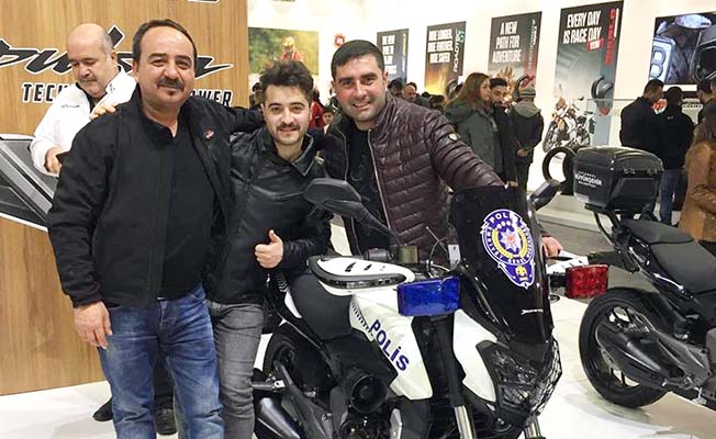 Motosiklet tutkunları İstanbul’da