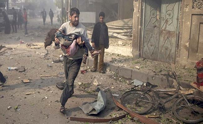 İdlip'te sivil katliama tepki!