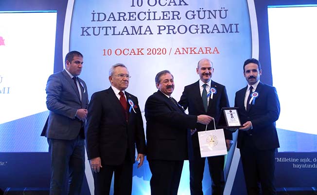 Yılın Kaymakamı ödülü Boğazkale'ye