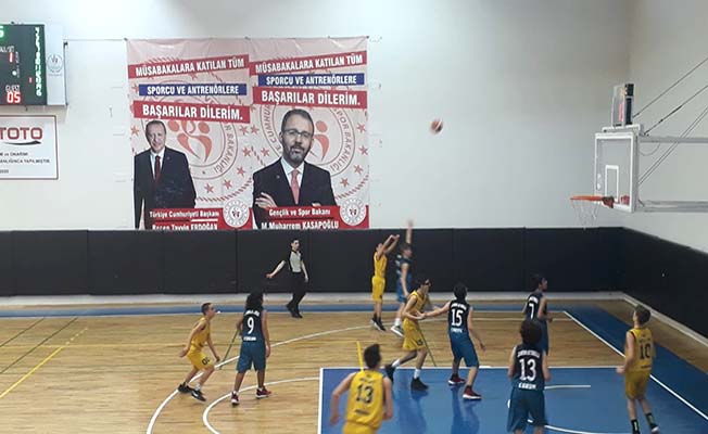 Amasya'da basketbol şöleni