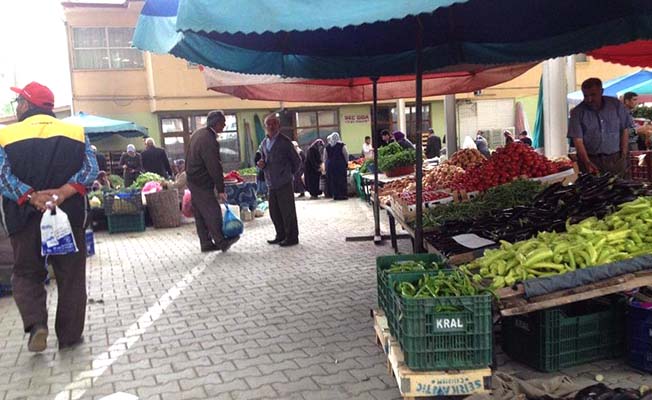İskilip'te sebze pazarları kapatıldı