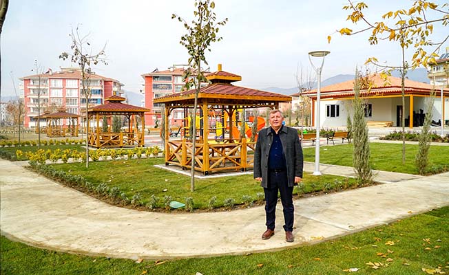 Osmancık’a 4.500 m2 yeni park