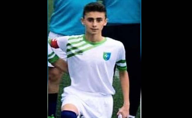 Genç futbolcu kazada hayatını kaybetti