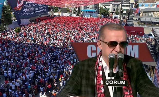 Erdoğan'dan 'sandıkları patlatalım' mesajı