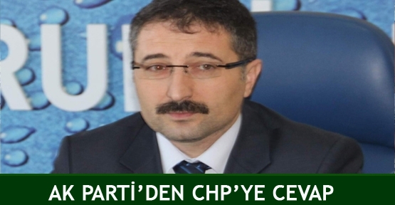 AK Parti'den CHP'ye cevap