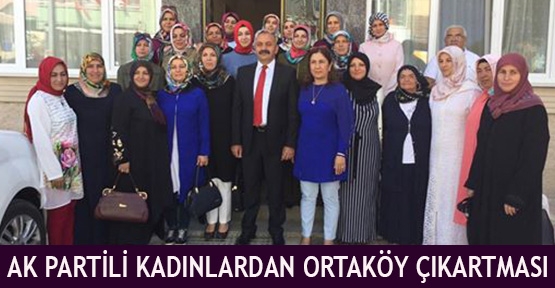 AK Partili Kadınlardan Ortaköy Çıkartması
