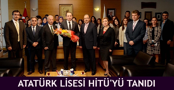 Atatürk lisesi HİTÜ'yü tanıdı