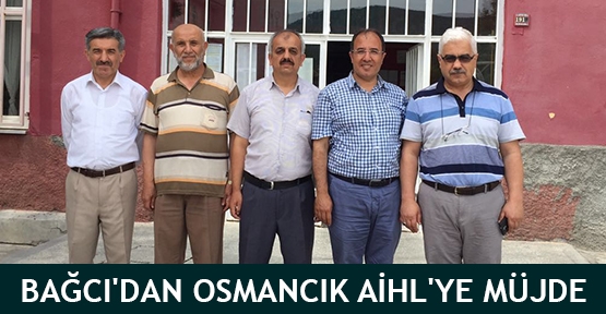 Bağcı'dan Osmancık AİHL'ye müjde