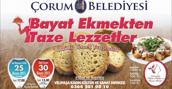  Bayat Ekmekten Taze Lezzetler yemek yarışması