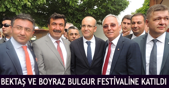 Bektaş Ve Boyraz Bulgur Festivaline Katıldı 