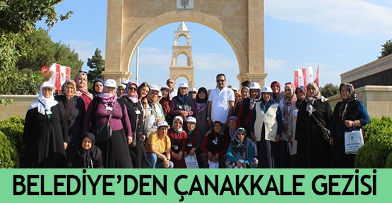 Belediye'den Çanakkale gezisi