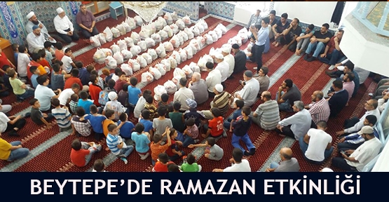 Beytepe'de Ramazan etkinliği