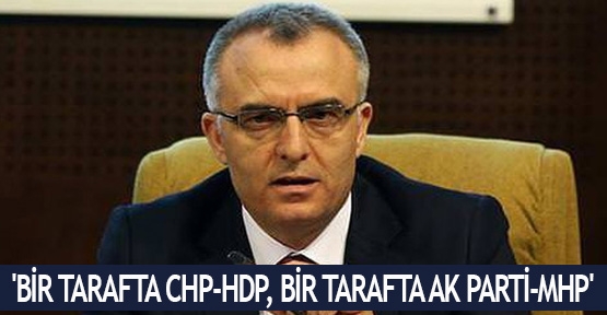  'Bir tarafta CHP-HDP, bir tarafta AK Parti-MHP'