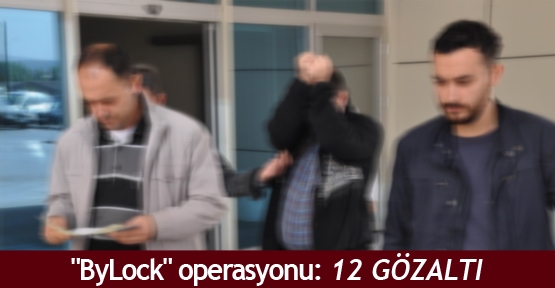 “ByLock“ operasyonu: 12 gözaltı