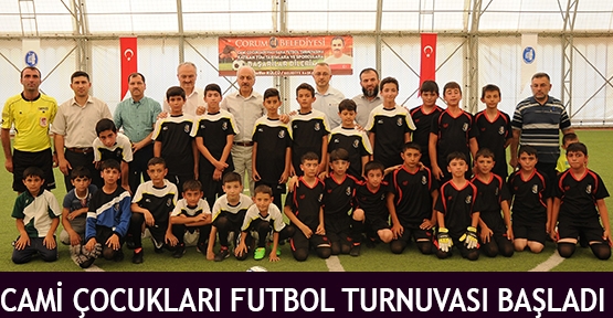  Cami çocukları futbol turnuvası başladı