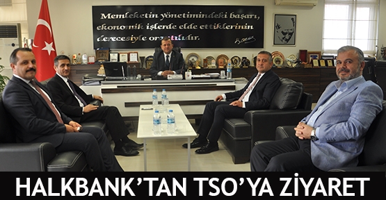 Halkbank'tan TSO'ya ziyaret