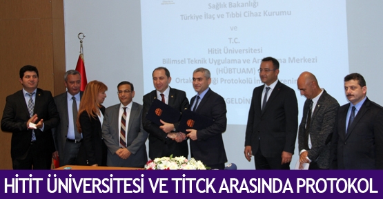  Hitit Üniversitesi ve TİTCK arasında protokol
