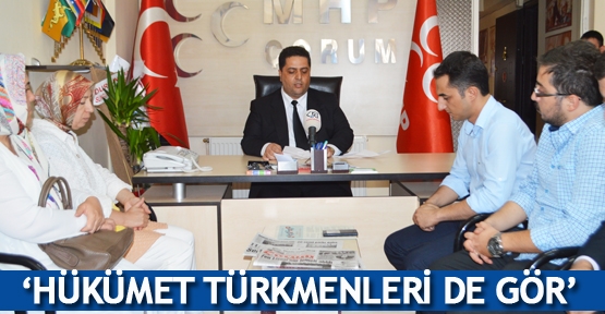 Hükûmet Türkmenleri de gör