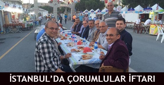 İstanbul'da Çorumlular iftarı