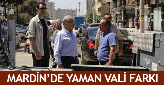  Mardin’de Yaman Vali farkı