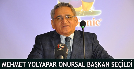 Mehmet Yolyapar Onursal Başkan seçildi