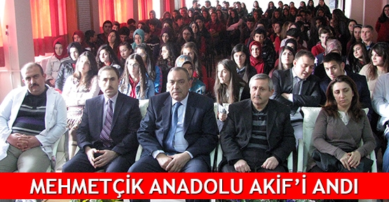 Mehmetçik Anadolu Akif’i andı