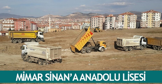 Mimar Sinan’a Anadolu Lisesi