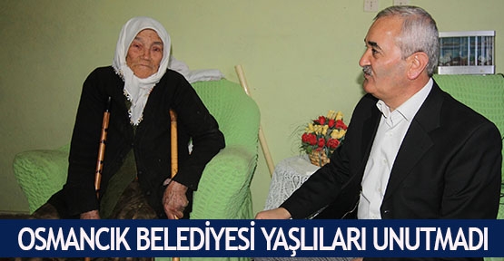 Osmancık Belediyesi yaşlıları unutmadı