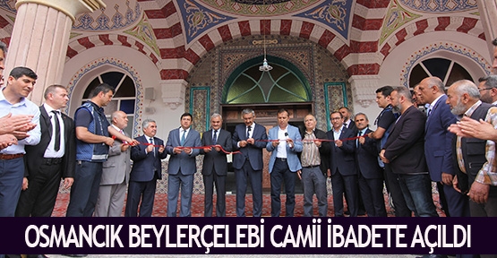  Osmancık Beylerçelebi camii ibadete açıldı