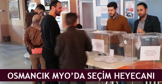 Osmancık MYO’da Seçim Heyecanı