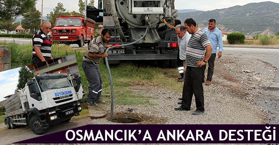  Osmancık’a Ankara desteği