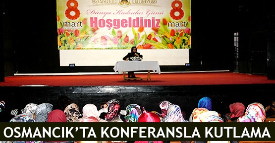  Osmancık’ta konferansla kutlama