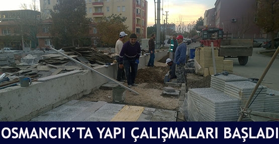 Osmancık'ta yapı çalışmaları başladı