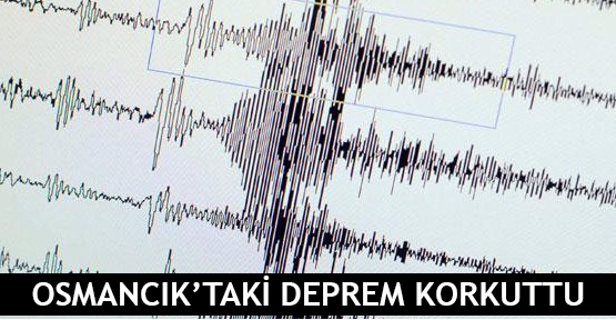  Osmancık’taki deprem korkuttu