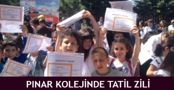 Pınar Kolejinde Tatil Zili