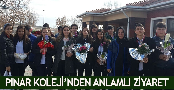  Pınar Koleji’nden anlamlı ziyaret