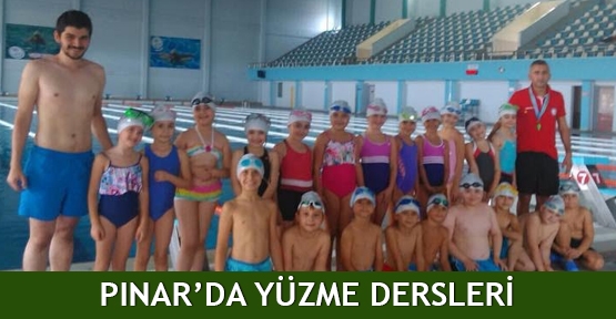 Pınar’da yüzme dersleri