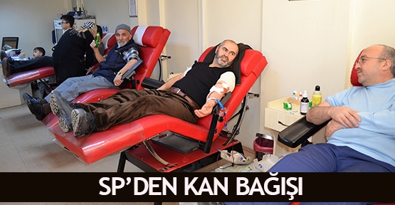 SP’den kan bağışı