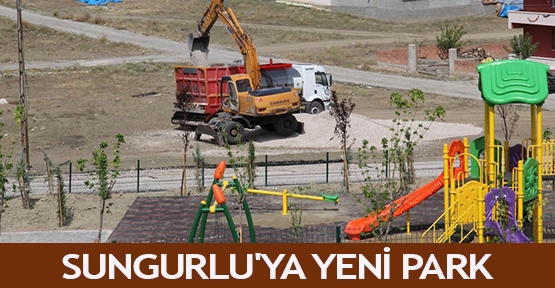 Sungurlu'ya yeni park