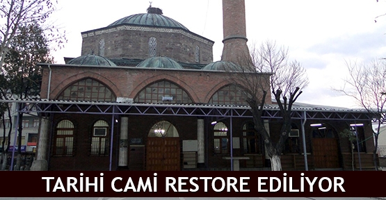  Tarihi cami restore ediliyor