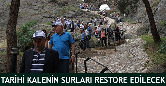 Tarihi Kalenin Surları Restore Edilecek 