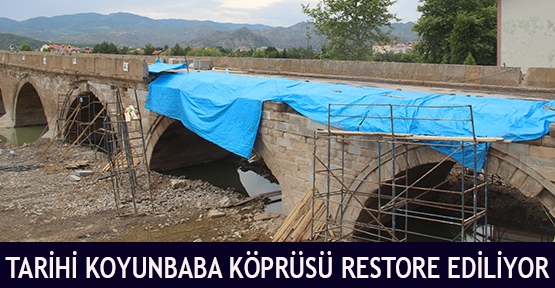  Tarihi Koyunbaba köprüsü restore ediliyor