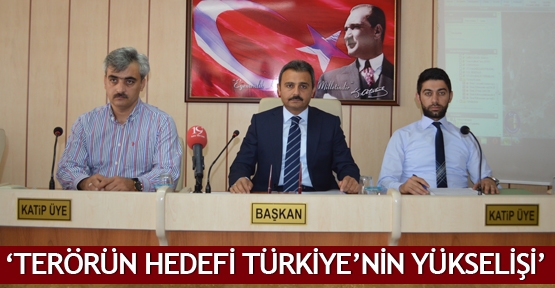  ‘Terörün hedefi Türkiye’nin yükselişi’